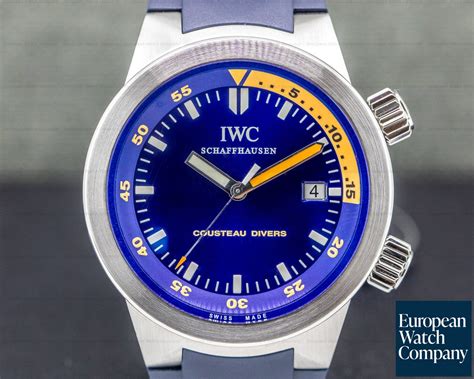 iwc cousteau diver.